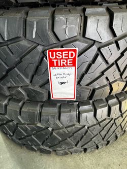 2 SEMI NEW LT 3511.50R17 Nitto Ridge Grappler tires for $300 installed and balance.  351150R17 35 11.50 17 3511.50R17 35/11.50/17 35/11.50/R17 35-11.5
