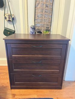 Cute three-drawer dresser - Rustic style Songsea IKEA