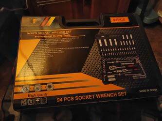 Mechanics 94 Piece Socket Wrench Set Professional Quality