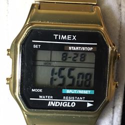 Classi Retro Timex Indiglo Quartz Watch