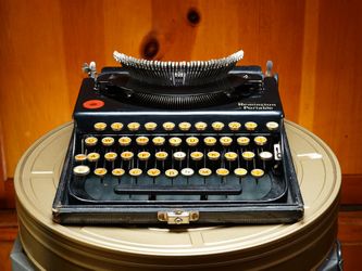 WORKING 1921 Remington Portable #2 Typewriter with Case