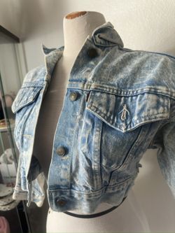 LEVIS denim Crop Jacket 