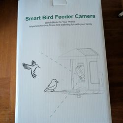 PeckCam AI Bird Feeder - Gift - Unopened