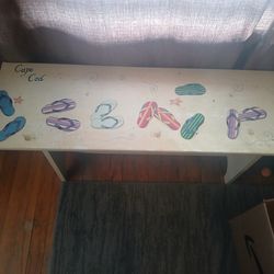 Large Cape Cod Themed Bench