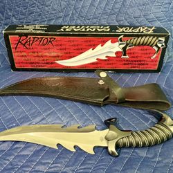 Gil Hibben Raptor Fantasy Fighter Knife UC750 Taiwan First Production w/ Box