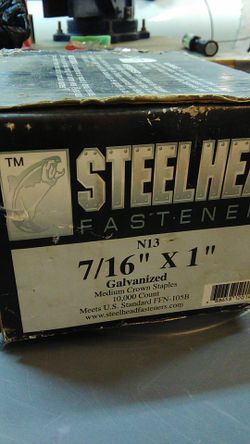 Staples for staple gun --10k count