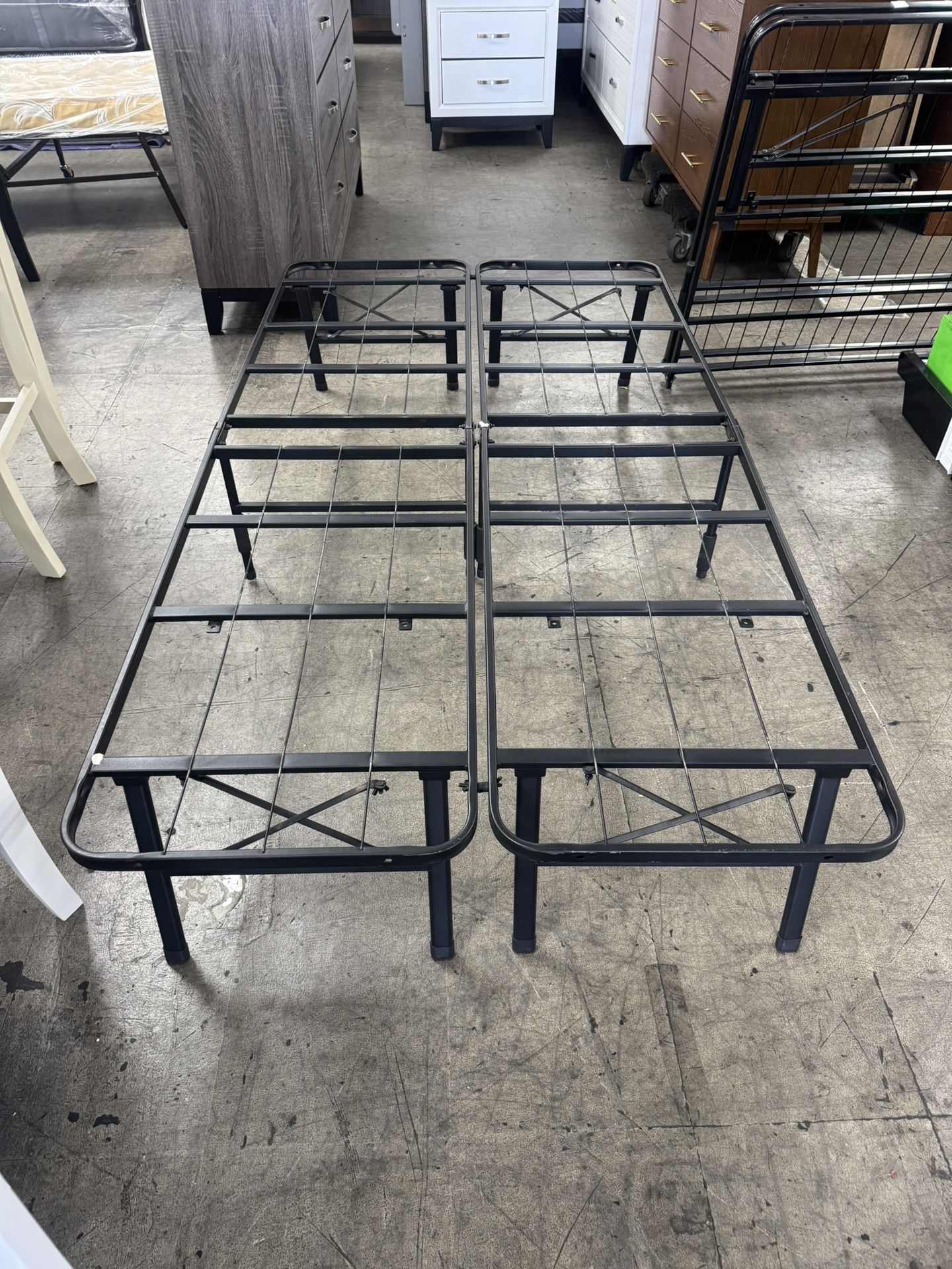 Full Size Bed Frame Metal Platform