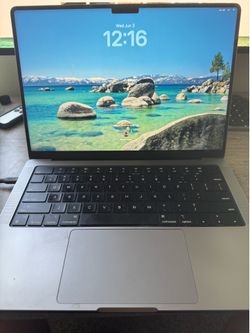 2021 MacBook Pro 14”, M1 Pro, 16gb ram, 512gb ssd
