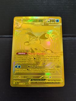 POKEMON CHAOS RISING MEGA GRENINJA EX 122