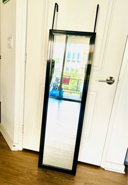 Over the door mirror