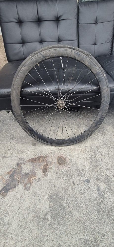 Has A Cut Tire