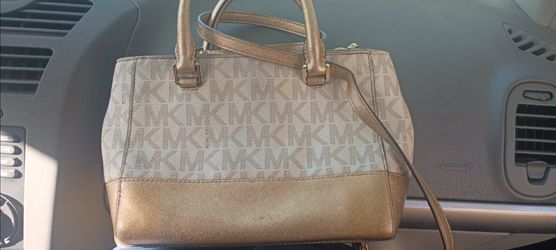 Michael Kors MK Signature Satchel Handbag