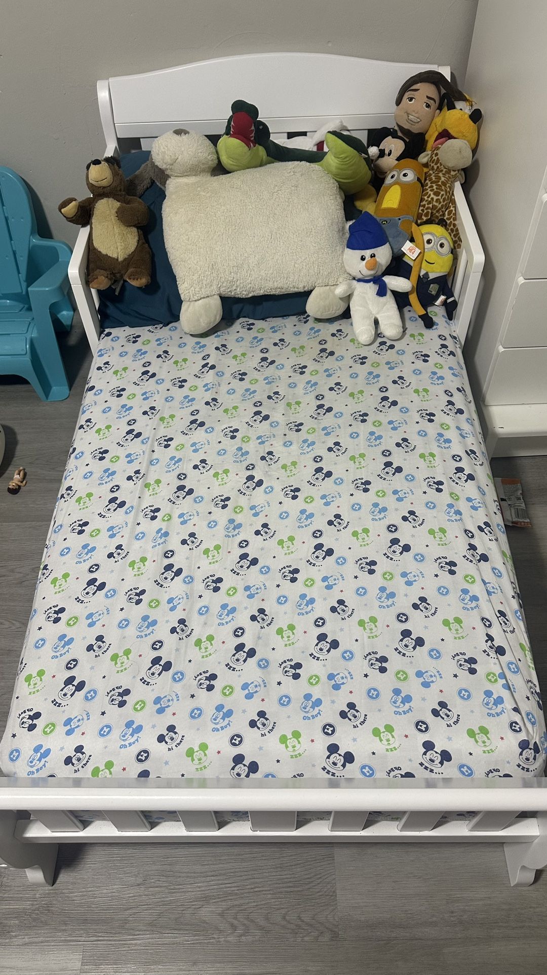 Toddler Bed with Mattress