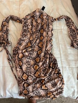 Strapless dress