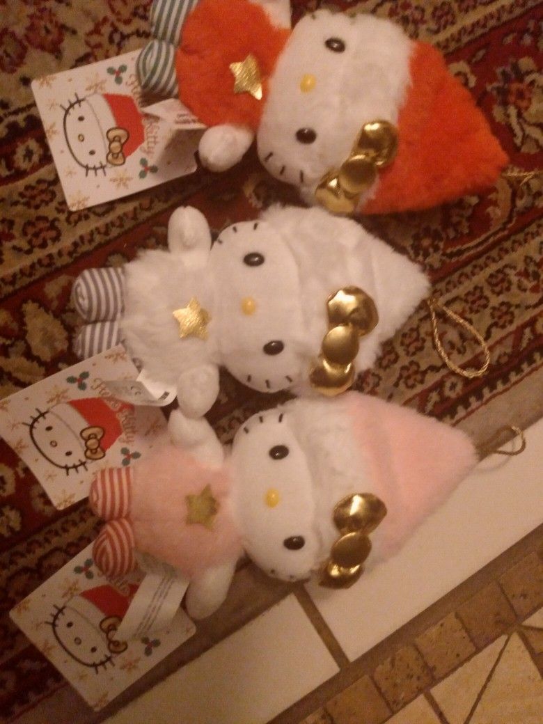 Brand New Hello Kitty Plushies 15 Each