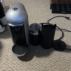 Nespresso VertuoPlus Delux Silver