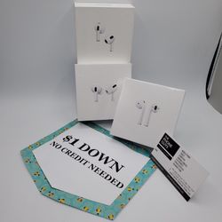Apple Airpods 2/ Apple Airpods 3/ Apple Airpods Pro - 90 DAY WARRANTY - $1 DOWN - NO CREDIT NEEDED 