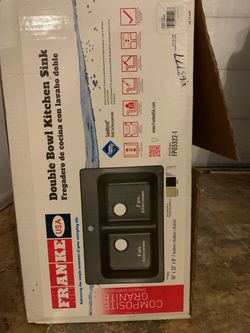 Kitchen double sing new /original price  Lowes  $499