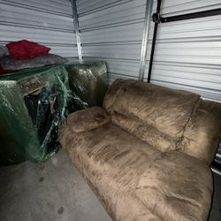 Reclinable Couch And Loveseat