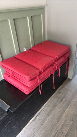 (3) Lounge Chair Cushions