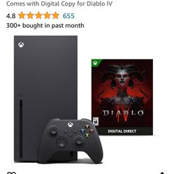 Diablo Xbox X 1tb 