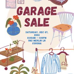 Pre-Holiday Yard Sale