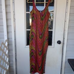 Codigo Multicolor Long Dress size Medium 