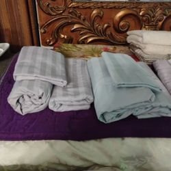 SHEETS,TABLE CLOTH, TOWELS 