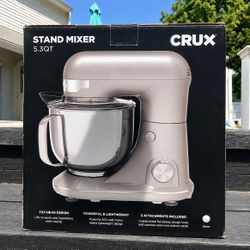 CRUX 5.3QT Stand Mixer (LIKE NEW)