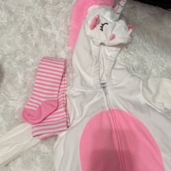 Carter’s Baby Girl Unicorn Costume Size 6-9 Months 