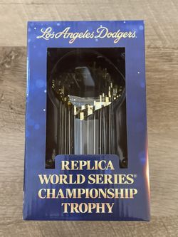 Dodgers World Series Trophy 