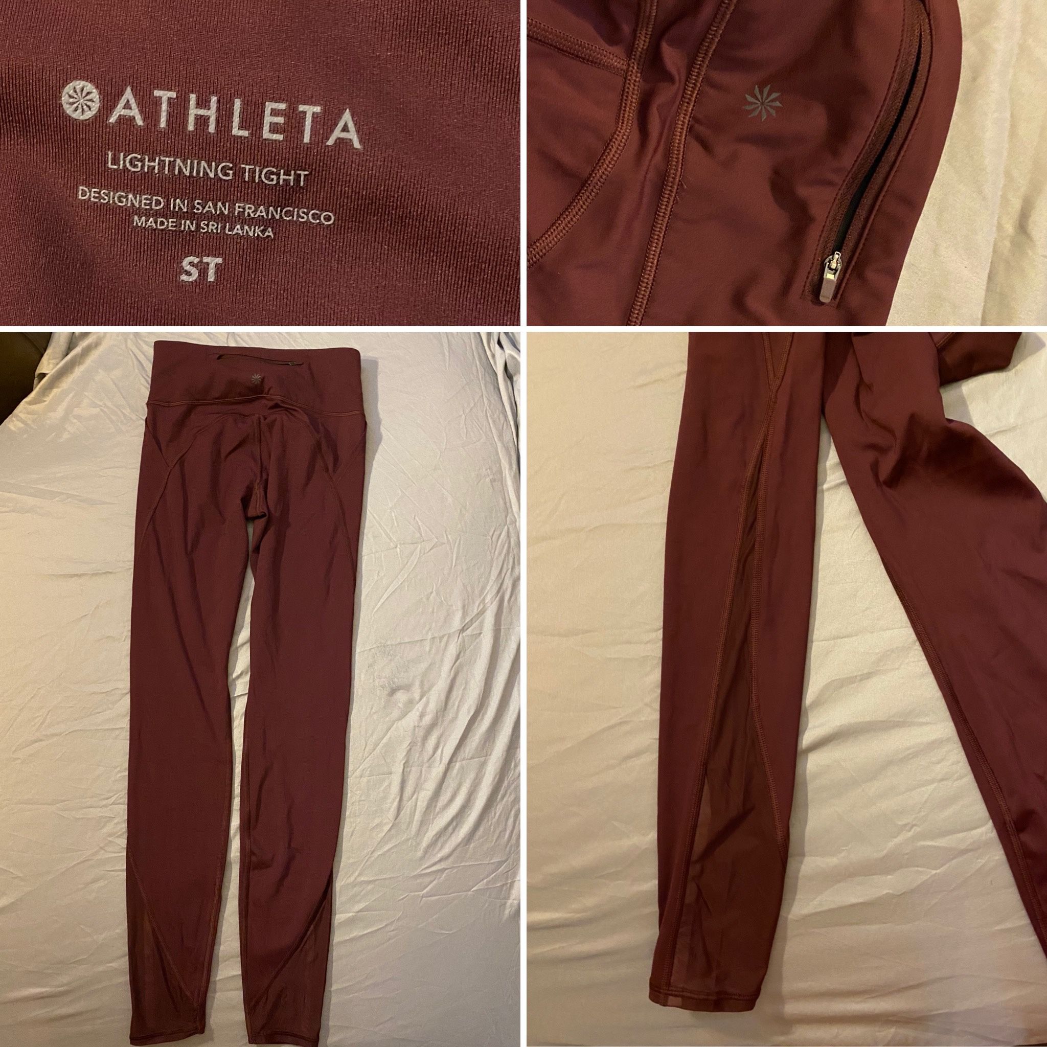 Athleta Lightning Tight Stash Pocket 7/8