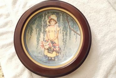 "Easter" Knowles Collector Plate and Holder from 1986