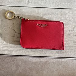 Kate Spade New York  card holder/mini wallet with keychain 