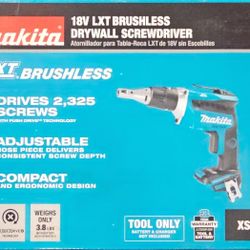 Makita 18v Lxt Drywall Screwdriver Gun