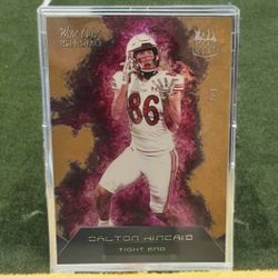 2023 Wild Card Rookie Heat Dalton Kincaid 2/3 Promo Utah Utes RC Rare