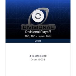 Seattle Seahawks Divisional Round Club Level 210 (under Cover) Tickets 