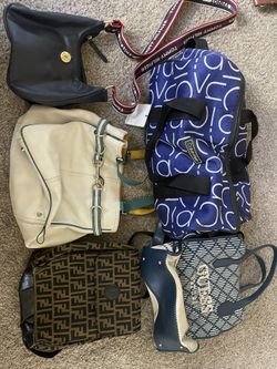 Five Designer Bags Purses Handbags Shoulder Bag Duffle