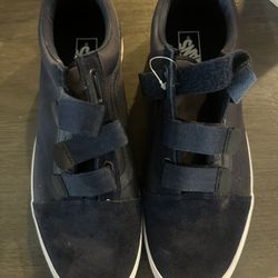 Vans Old Skool V Men's Size 13 Casual Skate Shoe Navy Blue White Trainer Sneaker ( No Box)