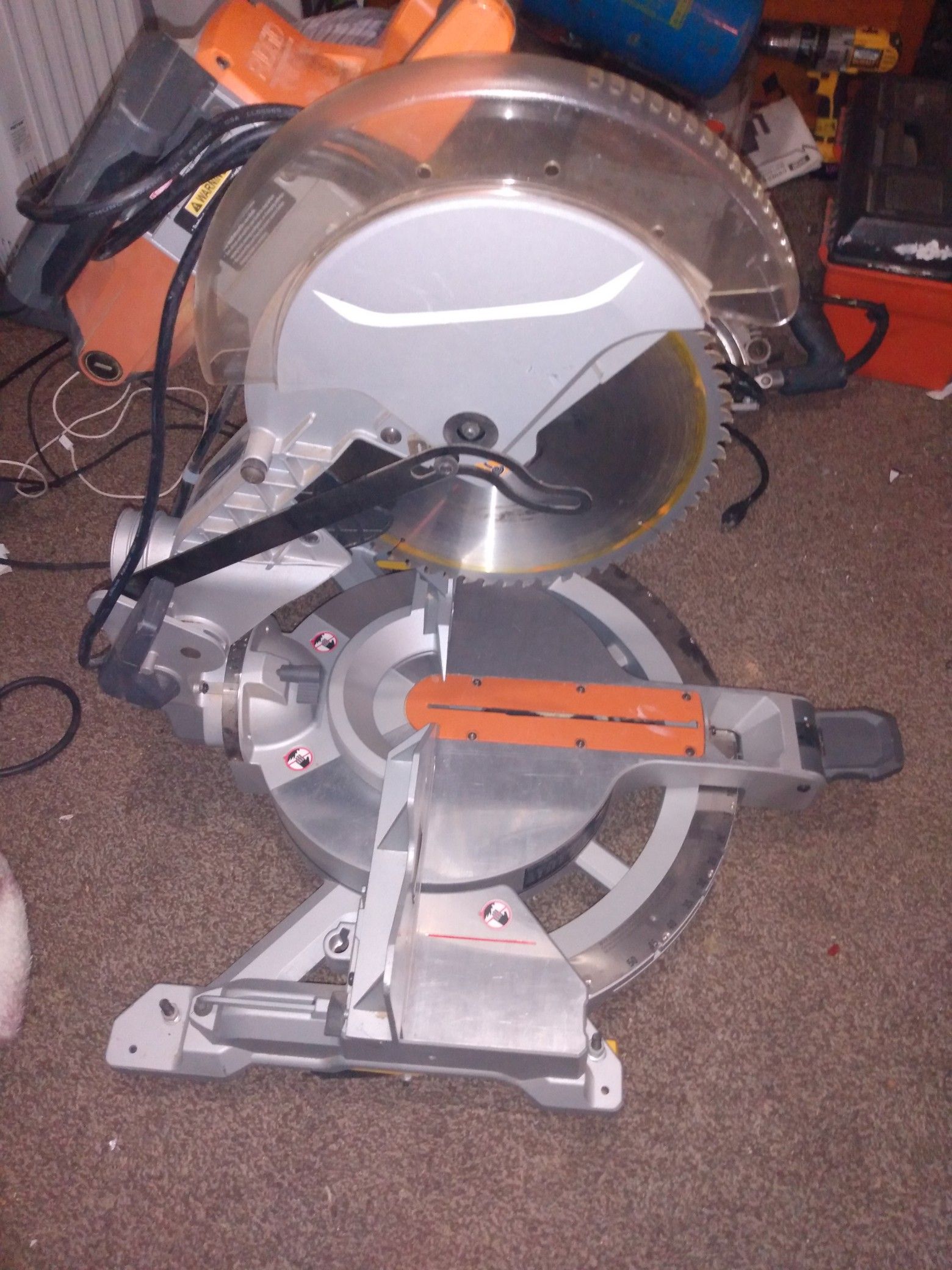 Ridgid 12 in. Dual Bevel Miter Saw