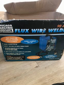 Flux wire welder 90 amp