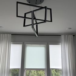 AFX Lighting Cole LED Pendant in Black