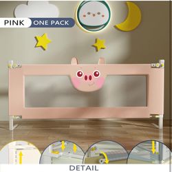 Bed Rail for Toddlers, Infants Safety Bed Guardrail, Toddler Bed Rails for Twin, Full Size, Queen &King Mattress,Extra Long Crib Rail Guard,One Pack(5