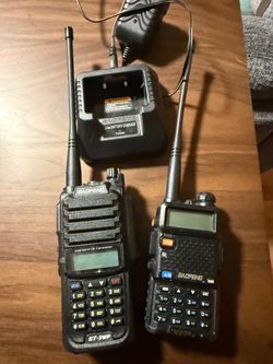 Baofeng radios and charger