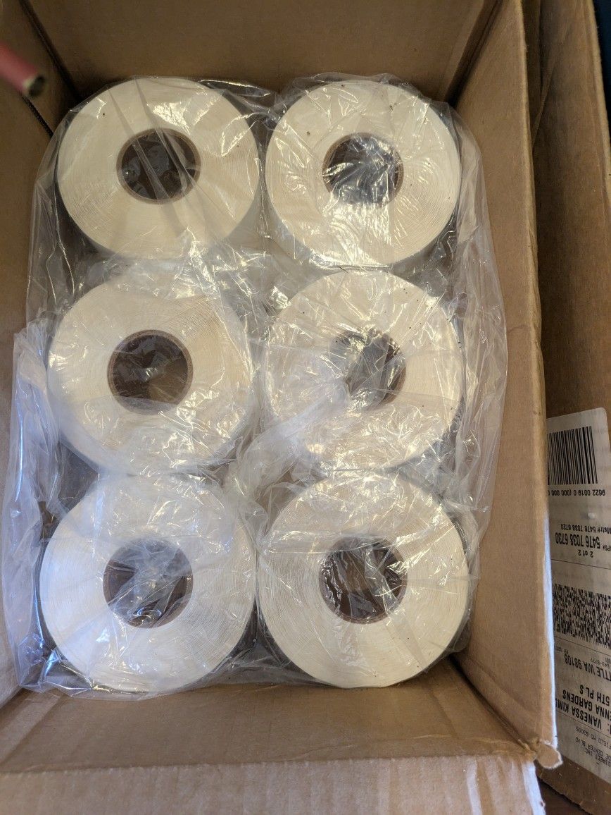 1.5 boxes Of Direct Thermal Cognitive Labels
