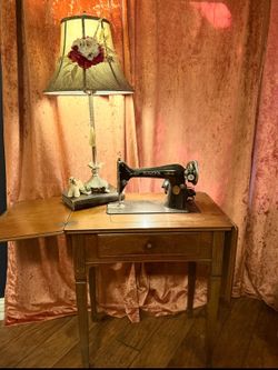 Vintage Singer 1930s Sewing Table