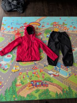 Toddler Columbia rain jacket and pants size 4T-5T