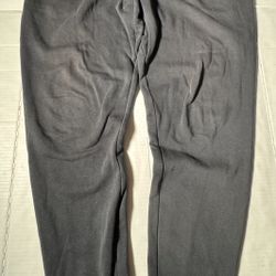 Pre Owned Good  Gymshark Joggers  Sweatpants Embroidered  Black  Men Size Medium