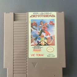 Demonhead Super Nintendo Video Game