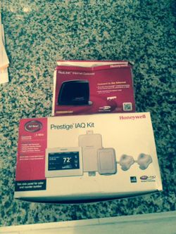 Honeywell prestige Iaq kit thermostat